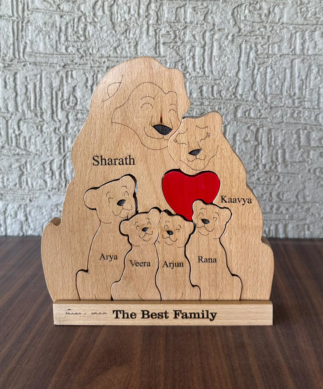 Lion family of Six
