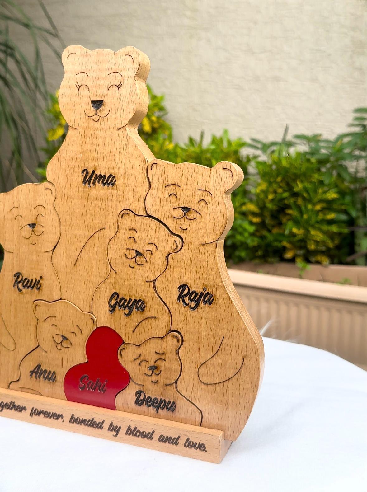 Bear family of Six